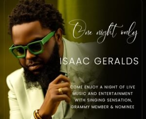 Isaac Gerald at Shakara Restaurant